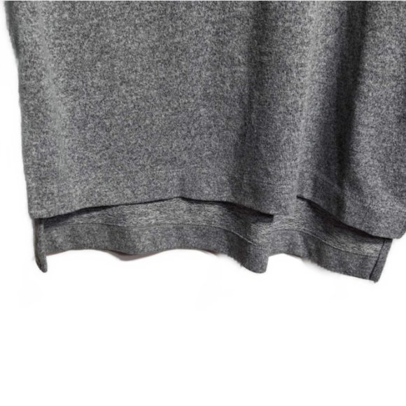 Maeve by Anthropologie Grey Hi-Lo Cowl Neck Sweater Size Medium - Picture 2 of 9